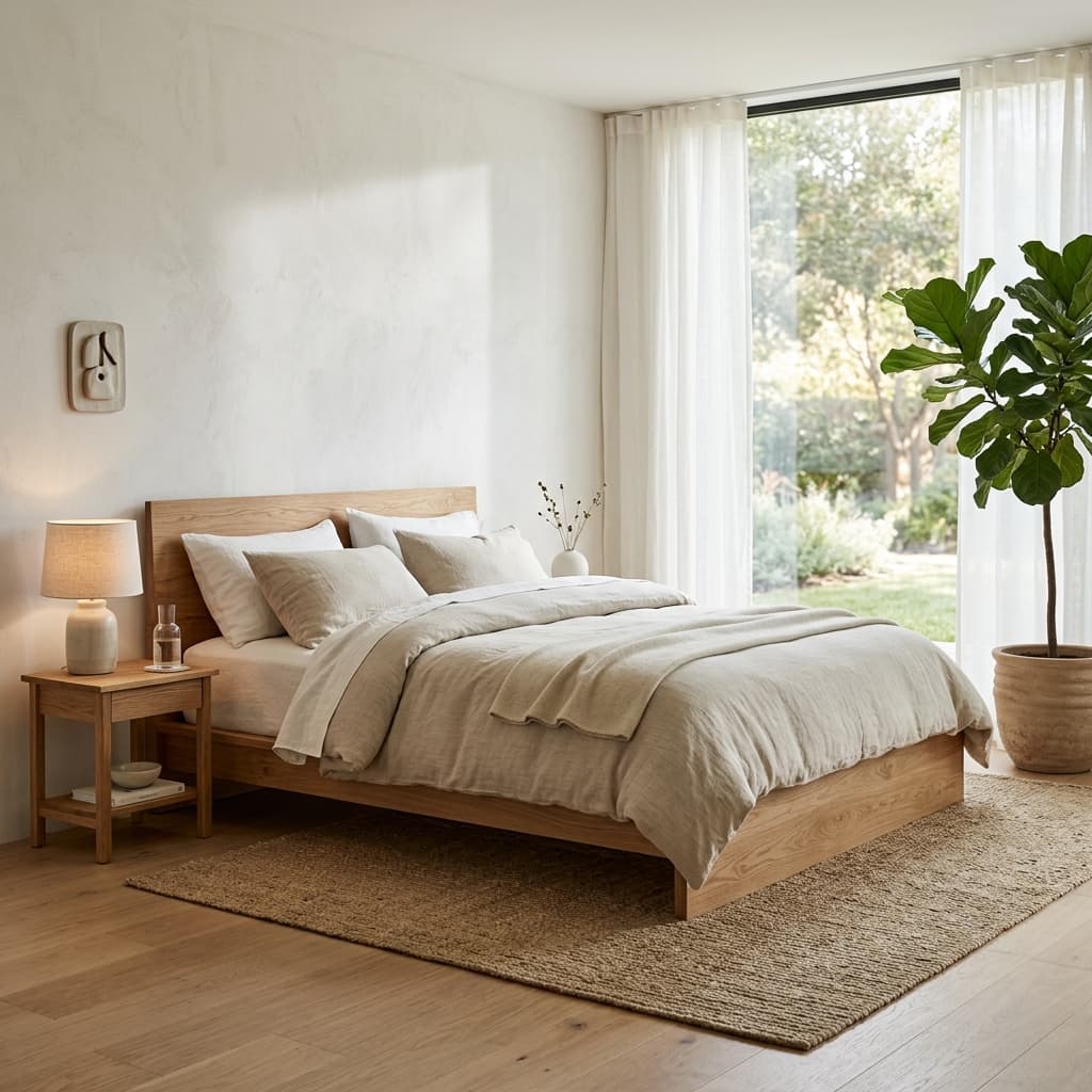 Serene Platform Bed